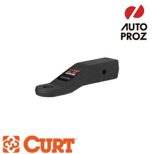 CURT 正規品 トレーラーヒッチ用 フォージドボールマウント 2.5インチ角 0.5インチライズ 2インチドロップ メーカー保証付