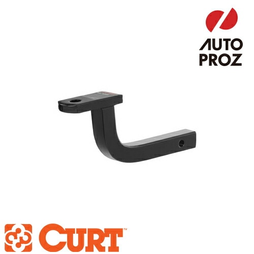 CURT 正規品 トレーラーヒッチ用 クラス1 ボールマウント 1.25インチ角 3インチライズ メーカー保証付