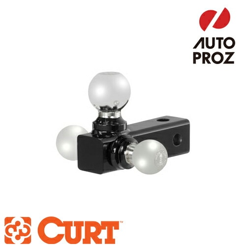 CURT 正規品 トレーラーヒッチ用 トライボールマウントヘッド メーカー保証付