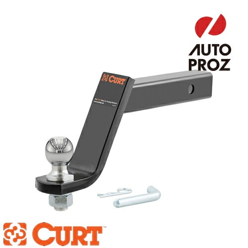 CURT 正規品 ボールマウント 2インチ角 6インチドロップ 2インチボール付き メーカー保証付