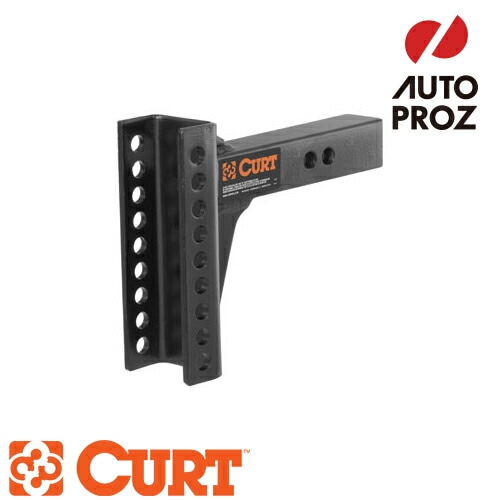 CURT 正規品 トレーラーヒッチ用 アジャスタブルチャンネルマウント 2インチ角 メーカー保証付