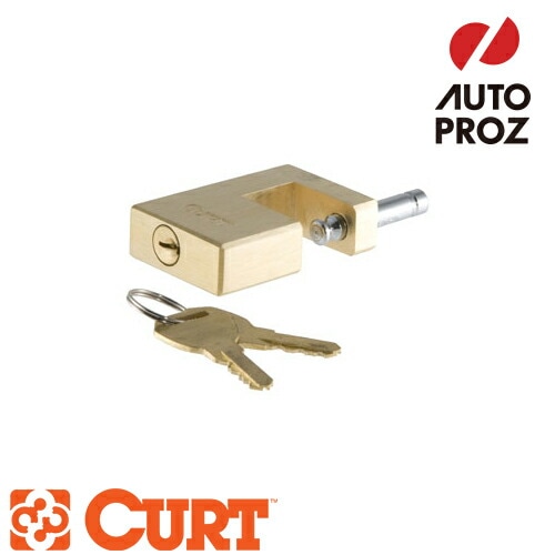 CURT 正規品 カプラーロック 3/4インチスパン ゴールド メーカー保証付