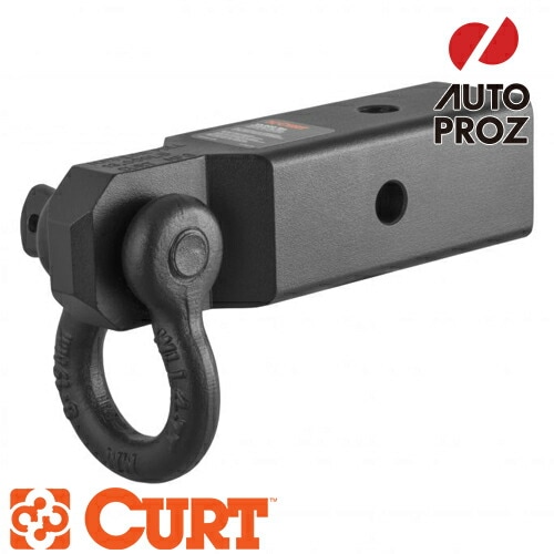 CURT 正規品 トレーラーヒッチ用 Dリング シャックルマウント 2.5インチ角 メーカー保証付
