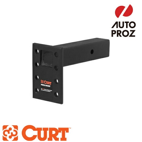 CURT 正規品 ヒッチメンバー用 アジャスタブル ピントルマウント メーカー保証付