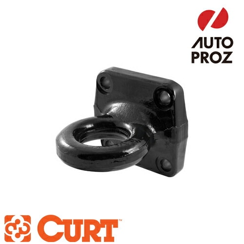 CURT 正規品 トレーラーヒッチ用 ヒッチメンバー用 フォージド 4ボルトマウントスタイル ルネットアイ GTW:60,000 LB メーカー保証付