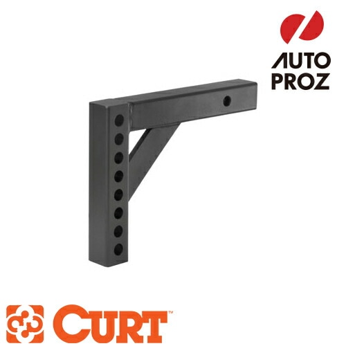 CURT 正規品 ウェイトディストリビューション用シャンク 2インチ角 シャンク長 10インチ ドロップ8-3/4インチ ライズ7-3/4インチ メーカー保証付