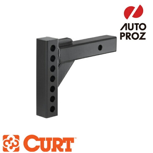 CURT 正規品 ウェイトディストリビューション用シャンク 2インチ角 シャンク長 8インチ ドロップ7-1/2インチ ライズ5-1/2インチ メーカー保証付