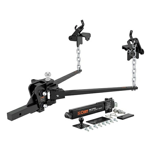CURT 正規品 Short Trunnion Bar Weight Distribution Complete Kit ラウンドバーウェイトディストリビューション コンプリートキット メーカー保証付