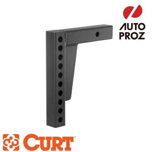 CURT 正規品 ウェイトディストリビューション用シャンク 2インチ角 シャンク長 7インチ ドロップ11-1/4インチ ライズ10-1/4インチ メーカー保証付