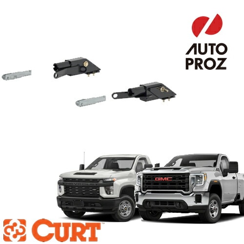 牽引バーベースプレート GMC シエラ シボレー シルバラード 2500HD/3500HD 2015-2019年式 CURT 正規品 メーカー保証付