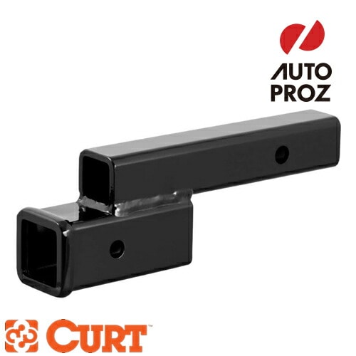 CURT レシーバー ヒッチアダプター 2インチ角用 2インチドロップ メーカー保証付 【レビューでヒッチピンプレゼント】