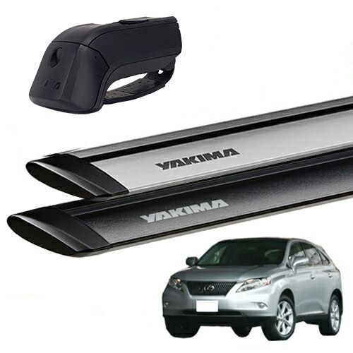 YAKIMA 正規品 レクサス RX 2009-2015年式 L1系 ルーフレール有り車両用 ベースラックセット ティンバーライン ジェットストリームバーS