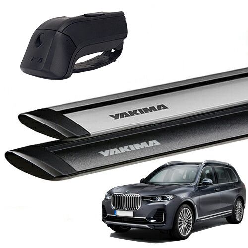 YAKIMA 正規品 BMW X7 G07型 2019年式以降に適合 ルーフレール付き車両 ベースキャリアセット ティンバーライン ジェットストリームバーS