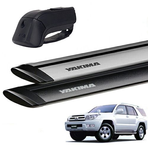 ベースキャリアセット YAKIMA 正規品 トヨタ ハイラックスサーフ 215系 ルーフレールあり ティンバーライン ジェットストリームバーM