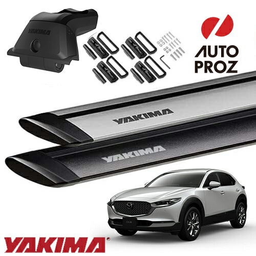 YAKIMA 正規品 マツダ CX-30 2019年以降現行 ベースキャリア スカイラインタワー ランディングパッド22 ジェットストリームバーS