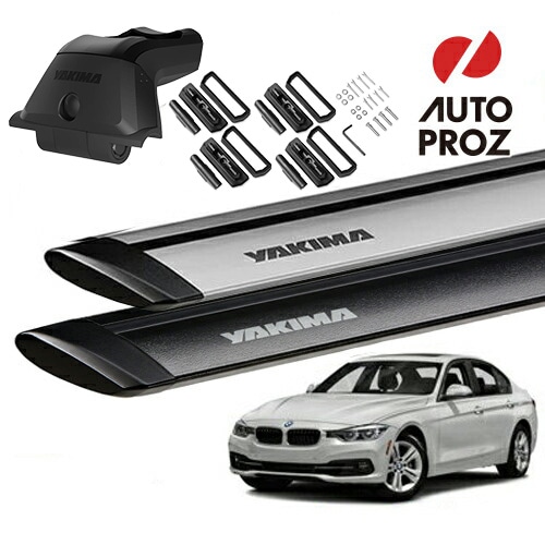 YAKIMA 正規品 BMW 3シリーズ セダン F30型 フィックスポイント付き車両 スカイラインタワー ランディングパッド22 ジェットストリームバーS