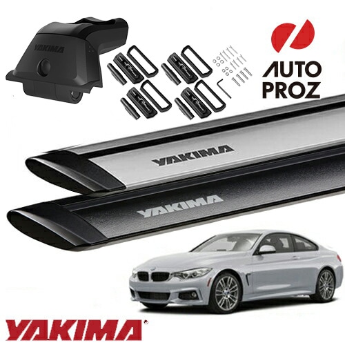 YAKIMA 正規品 BMW 4シリーズ クーペ F32型 フィックスポイント付き車両 スカイラインタワー ランディングパッド22 ジェットストリームバーS