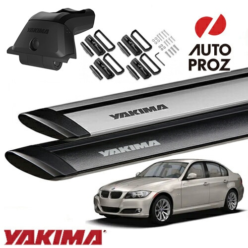 YAKIMA 正規品 BMW 3シリーズセダン E90型 フィックスポイント付き車両 スカイラインタワー ランディングパッド22 ジェットストリームバーS