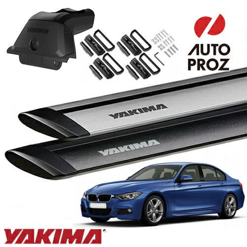 YAKIMA 正規品 BMW 3シリーズセダン F30型 フィックスポイント付き車両 スカイラインタワー ランディングパッド22 ジェットストリームバーS