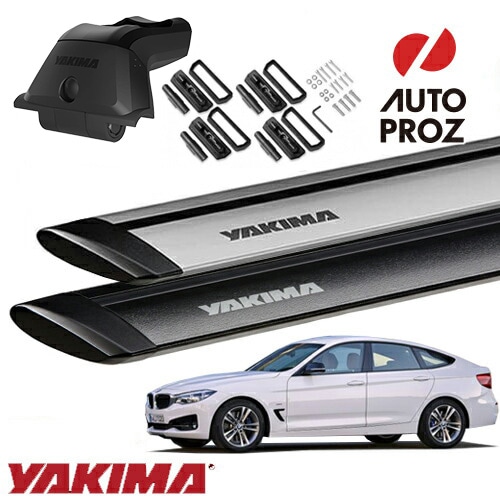 YAKIMA 正規品 BMW 3シリーズグランツーリスモ F34型 フィックスポイント付き車両 スカイラインタワー ランディングパッド22 ジェットストリームバーS