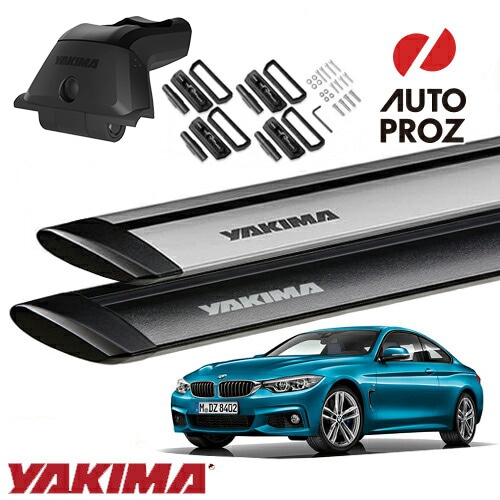 YAKIMA 正規品 BMW 4シリーズクーペ F32型 フィックスポイント付き車両 スカイラインタワー ランディングパッド22 ジェットストリームバーS