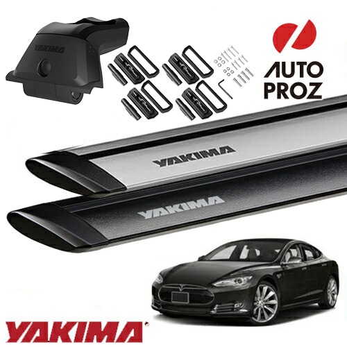 YAKIMA 正規品 テスラ モデルS フィックスポイント付き車両 スカイラインタワー ランディングパッド22 ジェットストリームバーM