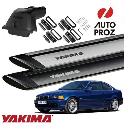 YAKIMA 正規品 BMW 3シリーズクーペ E46型 フィックスポイント付き車両 スカイラインタワー ランディングパッド22 ジェットストリームバーS
