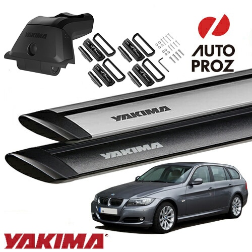 YAKIMA 正規品 BMW 3シリーズワゴン E91型 フィックスポイント付き車両 スカイラインタワー ランディングパッド22 ジェットストリームバーS