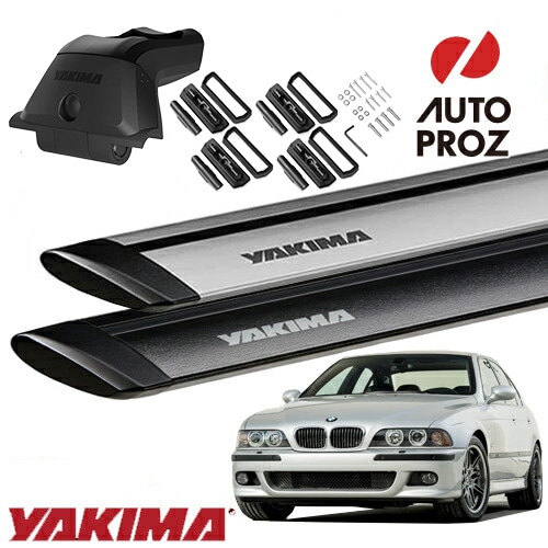 YAKIMA 正規品 BMW 5シリーズセダン E39型 フィックスポイント付き車両 スカイラインタワー ランディングパッド22 ジェットストリームバーS