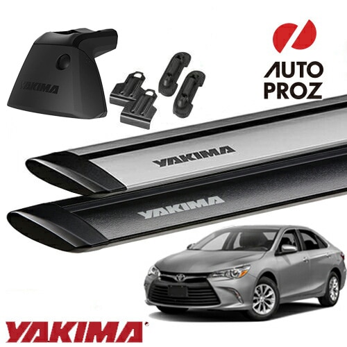 YAKIMA 正規品 トヨタ カムリ 2011-2017年式 AVV50用 ベースラックセット ベースライン ベースクリップ119,125 ジェットストリームバーS