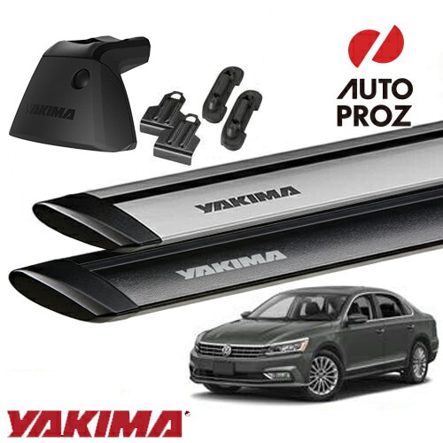 YAKIMA 正規品 VW フォルクスワーゲン パサート セダン/ワゴン B7, B8系 ベースラックセット ベースライン ベースクリップ137,125 ジェットストリームバーS