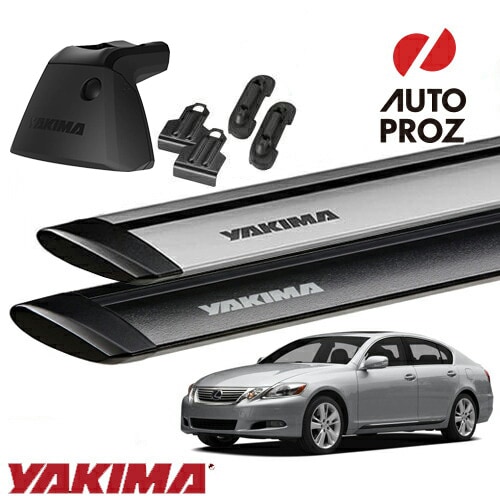 YAKIMA 正規品 レクサス GS S190型 2005-12年式に適合 ベースセット ベースライン クリップ185,185 ジェットストリームバーS