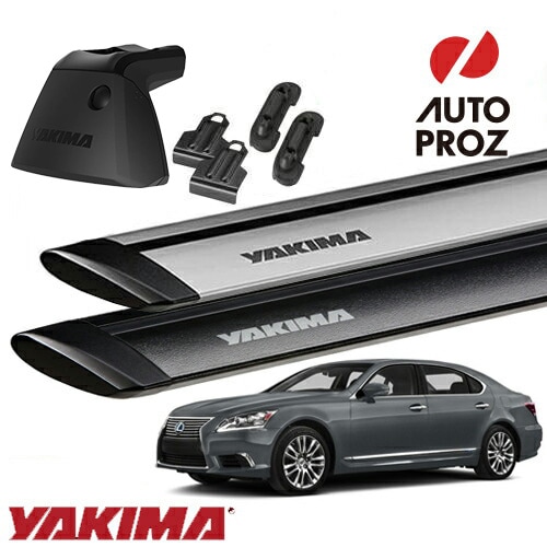 YAKIMA 正規品 レクサス LS XF40型 2013-17年式に適合 ベースセット ベースライン クリップ185,105 ジェットストリームバーS
