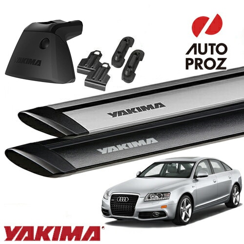 YAKIMA 正規品 アウディ A6/S6セダン 4F系 2005-11年式に適合 ベースセット ベースライン クリップ136,136 ジェットストリームバーS