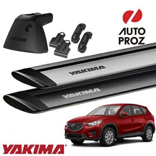 YAKIMA 正規品 ベースキャリア マツダ CX-5 KE系 ベースラックセット ベースライン ベースクリップ130,132 ジェットストリームバーS