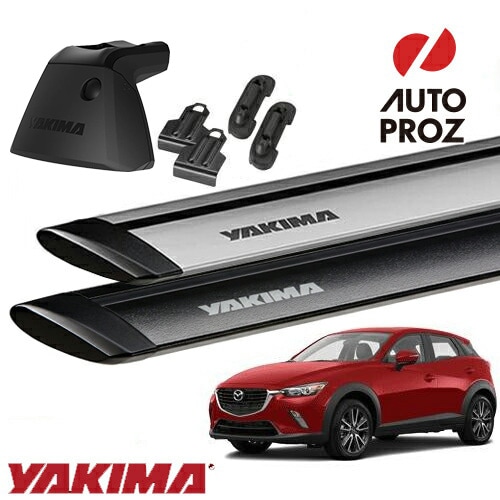 YAKIMA 正規品 マツダ CX-3 ベースラックセット ベースライン ベースクリップ130,132 ジェットストリームバーS
