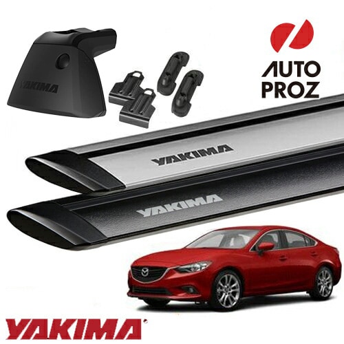 YAKIMA 正規品 マツダ アテンザ GJ系に適合 ベースラックセット ベースライン ベースクリップ130,132 ジェットストリームバーS