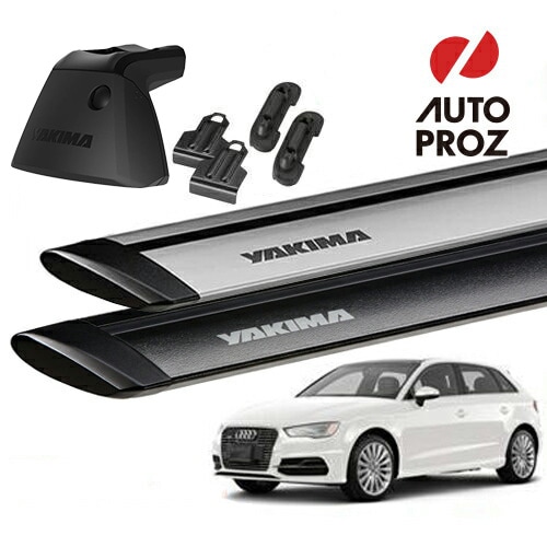 YAKIMA 正規品 Audi アウディ A3/S3/RS3 スポーツバック ベースラックセット ベースライン ベースクリップ123,159 ジェットストリームバーS