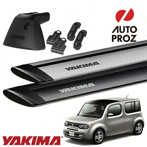 YAKIMA 正規品 日産 キューブ 2008-2019年 ベースラックセット ベースラインタワー ベースクリップ117,167 ジェットストリームバーM