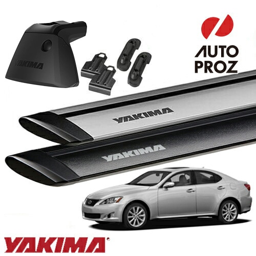 YAKIMA 正規品 レクサス IS/IS F XE20型 2005-13年式に適合 ベースセット ベースライン クリップ123,123 ジェットストリームバーS