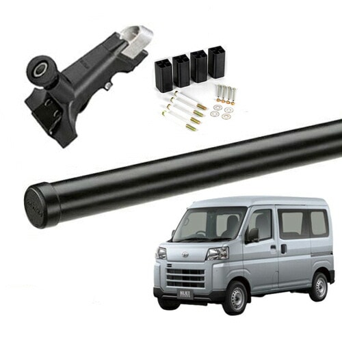 ベースラックセット ダイハツ ハイゼット S700系 レインガータータワー ハイライズスペーサー 丸形クロスバー147cm/58インチ YAKIMA ヤキマ 正規品