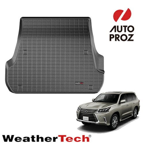 ラゲッジマット レクサス LX570 5人乗り用 2018年以降現行 カーゴトレー ブラック WeatherTech 正規品