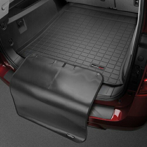 ラゲッジマット インフィニティ QX60 2022年以降 2列目以降 バンパープロテクター付き カーゴトレー ブラック WeatherTech 正規品