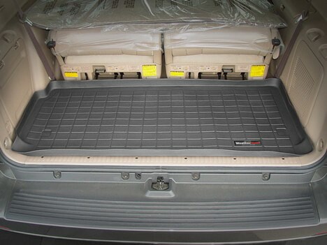 ラゲッジマット トヨタ セコイヤ 3列目以降 2005-2007年 カーゴトレー ブラック WeatherTech 正規品