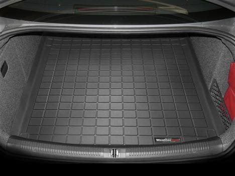 ラゲッジマット アウディ A4 セダン クアトロ 2002-2008年 カーゴトレー ブラック WeatherTech 正規品