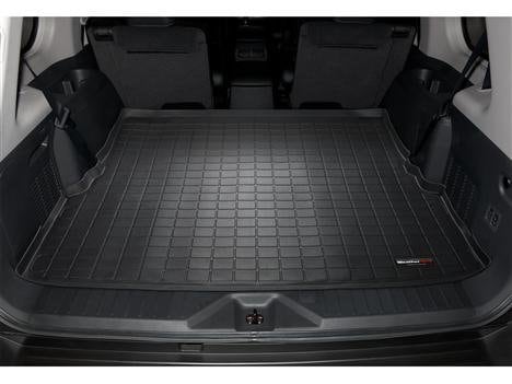 ラゲッジマット トランクマット アウディ Q7 2007-2015年式 2列目以降 カーゴトレー ブラック WeatherTech 正規品