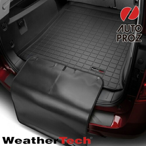 ラゲッジマット トランクマット トヨタ アクア 2012年式以降 バンパープロテクター付き カーゴトレー ブラック WeatherTech 正規品