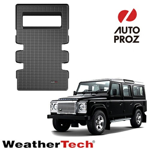 ラゲッジマット トランクマット ランドローバー ディフェンダー110 7人乗り 2011-2016年 カーゴトレー WeatherTech 正規品