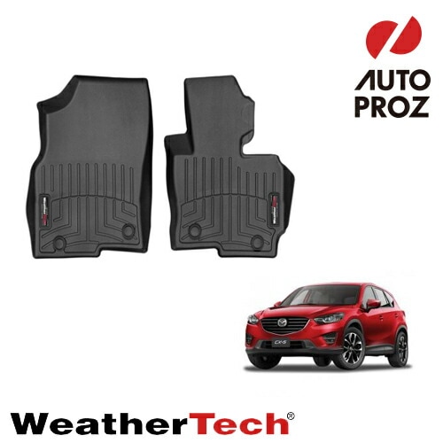 フロアマット マツダ CX-5 KE型2013-2016年式 1列目 右ハンドル用 フロアライナー ブラック WeatherTech 正規品