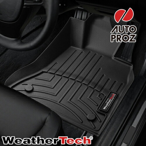 フロアマット BMW 6シリーズ F06/F12/F13 2012-2017年式 1列目 フロアライナー ブラック WeatherTech 正規品